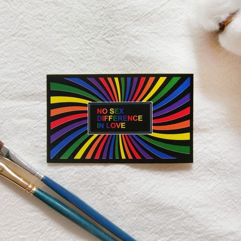 Rainbow sticker - Stickers - Paper Multicolor