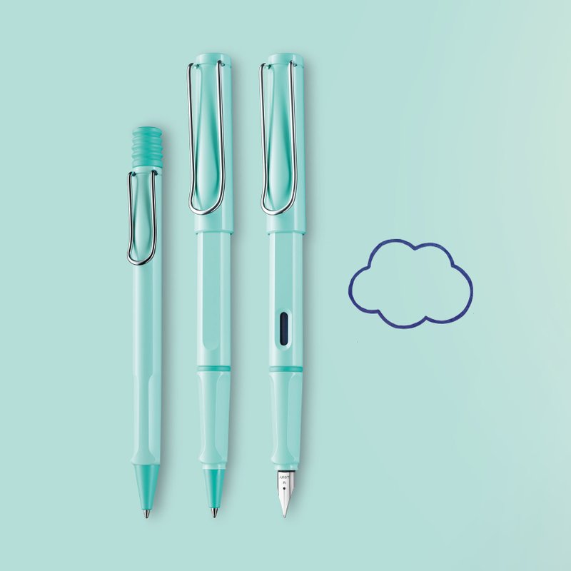 LAMY 原子筆 / safari 狩獵者系列  -  天空藍 - 原子筆/中性筆 - 塑膠 藍色