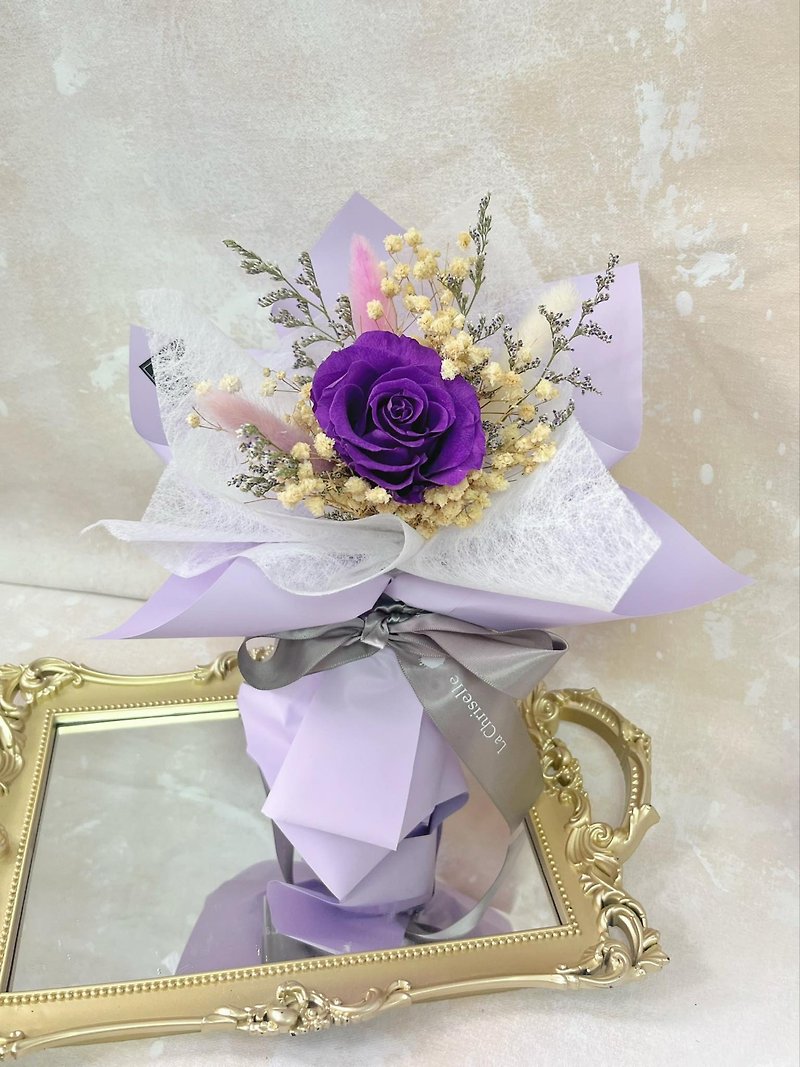 Preserved Flower bouquet - Dried Flowers & Bouquets - Other Materials Purple