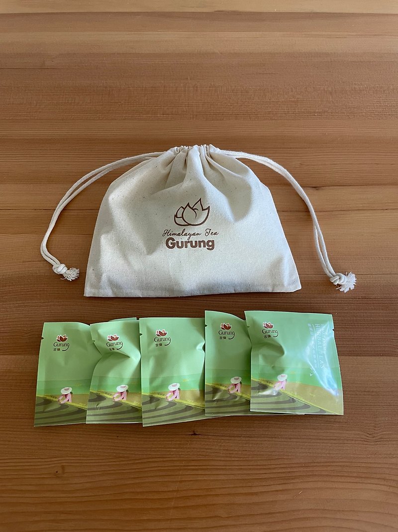 Gurung travel pack - Tea - Fresh Ingredients Green