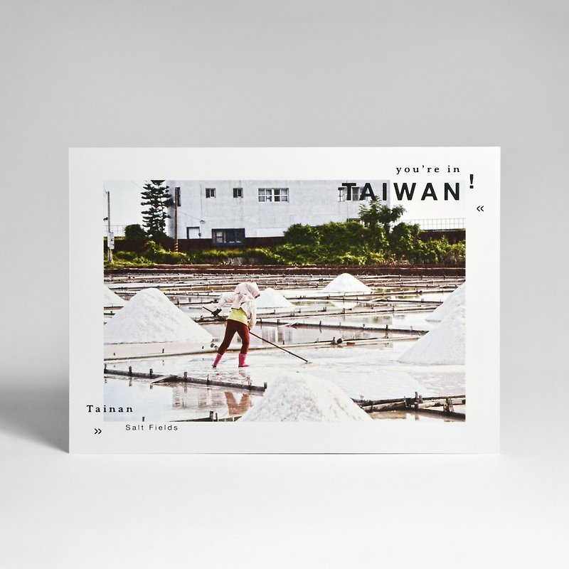 Photography Taiwan Postcard-Tainan Jingzijiao Yantian - การ์ด/โปสการ์ด - กระดาษ ขาว