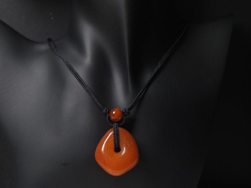 #SD-005 Wax hand-knitted necklace - Necklaces - Jade Orange