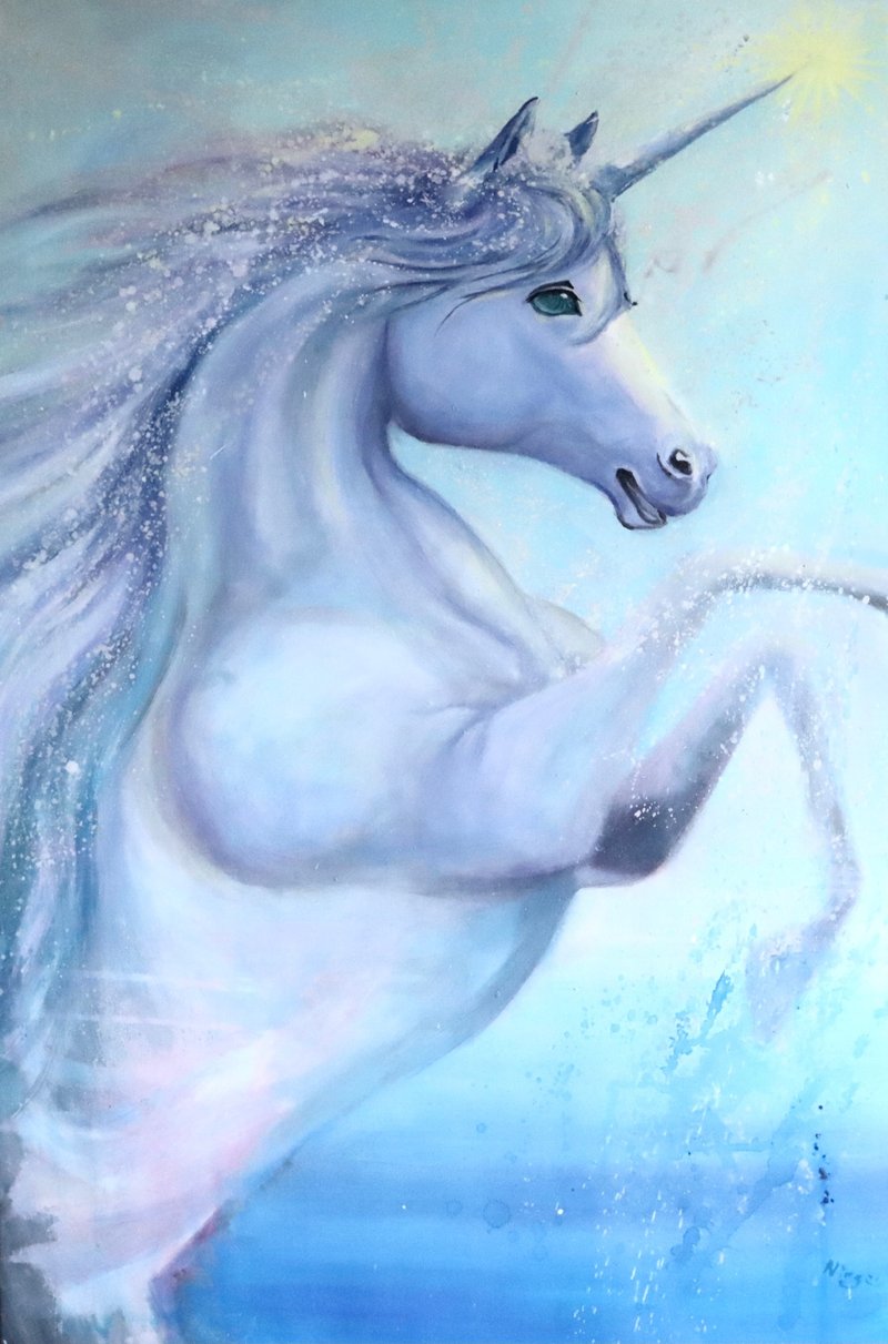 The light of Unicorn - ตกแต่งผนัง - วัสดุอื่นๆ 