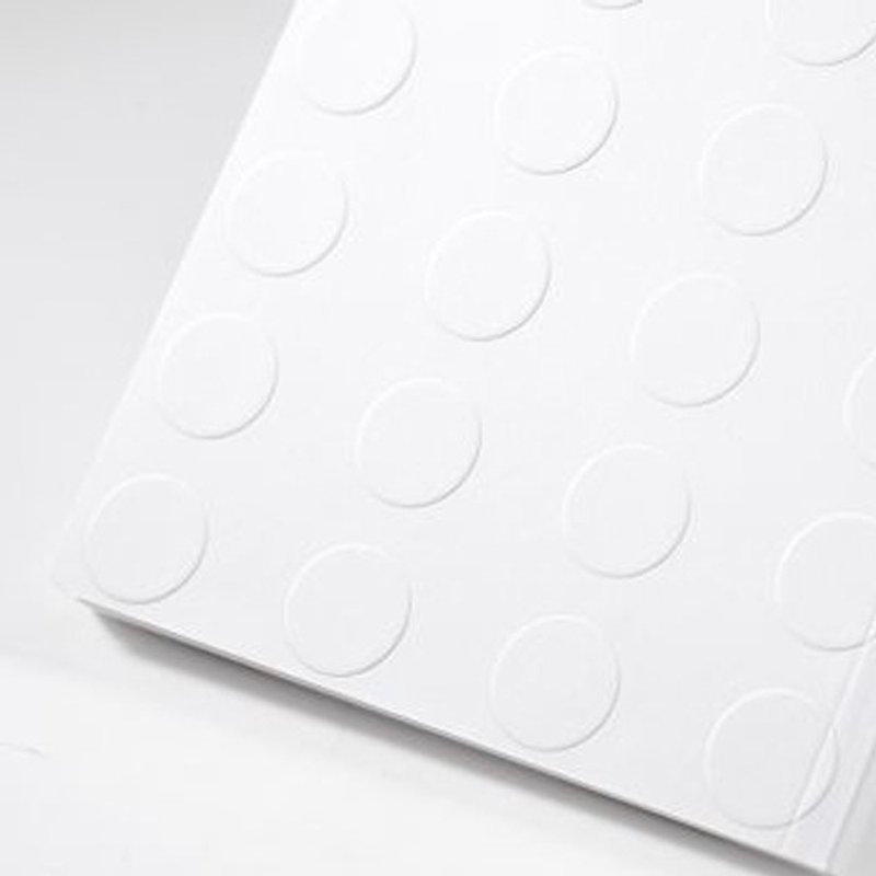 Pure white notebook/dot - สมุดบันทึก/สมุดปฏิทิน - กระดาษ ขาว