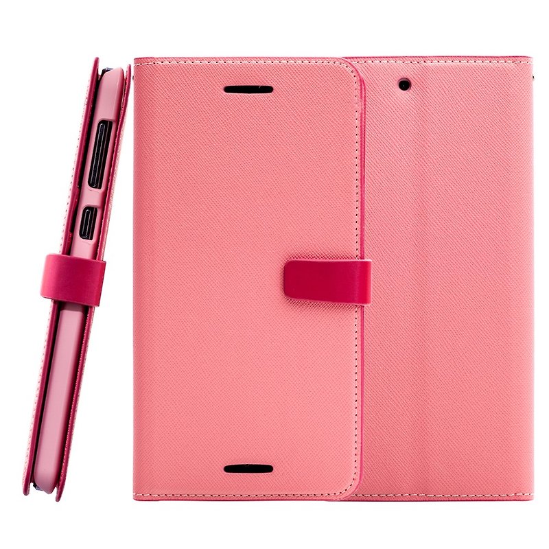 CASE SHOP HTC Desire 728 專用側掀站立式皮套 - 粉 (4716779655315) - 手機殼/手機套 - 紙 粉紅色