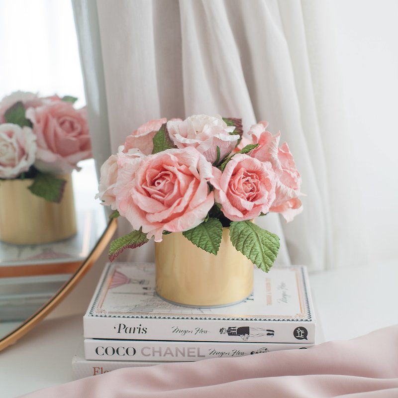 ROUGE ROSES - Aromatic Paper Tube Box - 裝飾/擺設  - 紙 粉紅色
