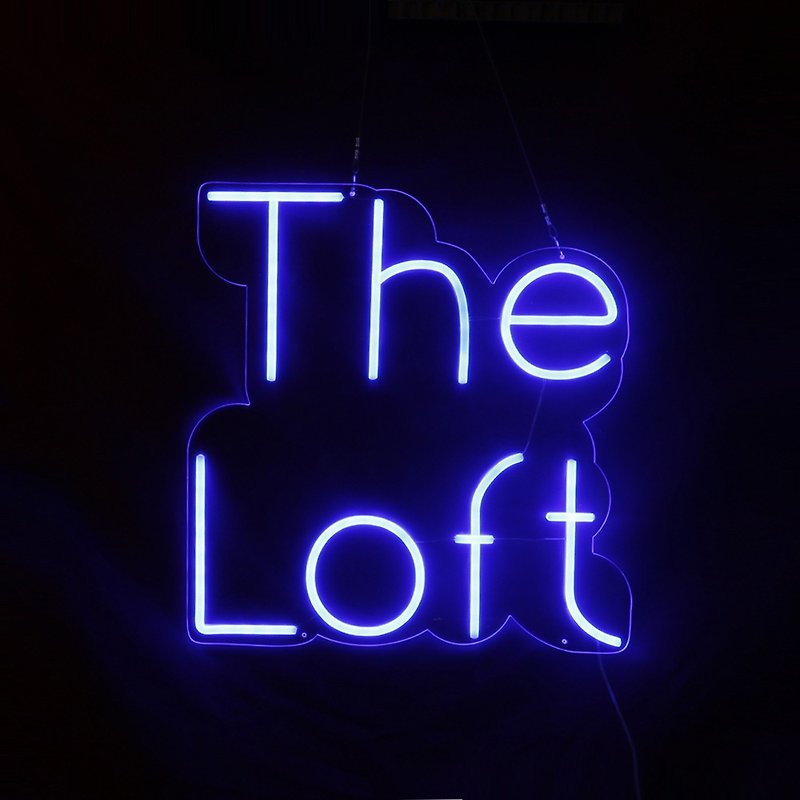 The Loft LED Neon Sign for Home Office Party Wall Bar Wedding Birthday Holiday