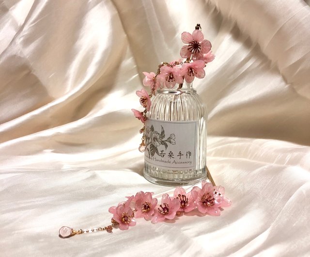 Ruosang] Blossoms | weeping cherry blossoms. Handcrafted