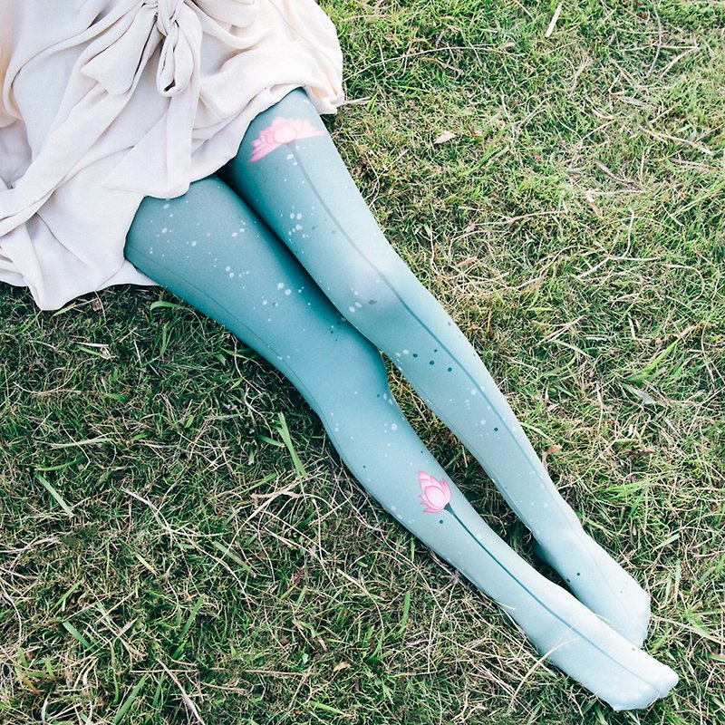 SIOWL Lotus Original Designer Pantyhose Silk Stockings - Stockings - Cotton & Hemp 