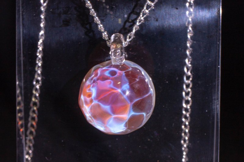 Ocean Ball (Pink) - Necklaces - Glass Pink