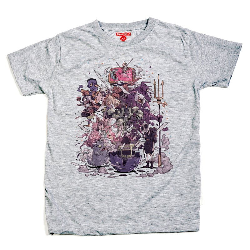 Deadline unisex men woman cotton mix Chapter One T-shirt - 男 T 恤 - 棉．麻 白色