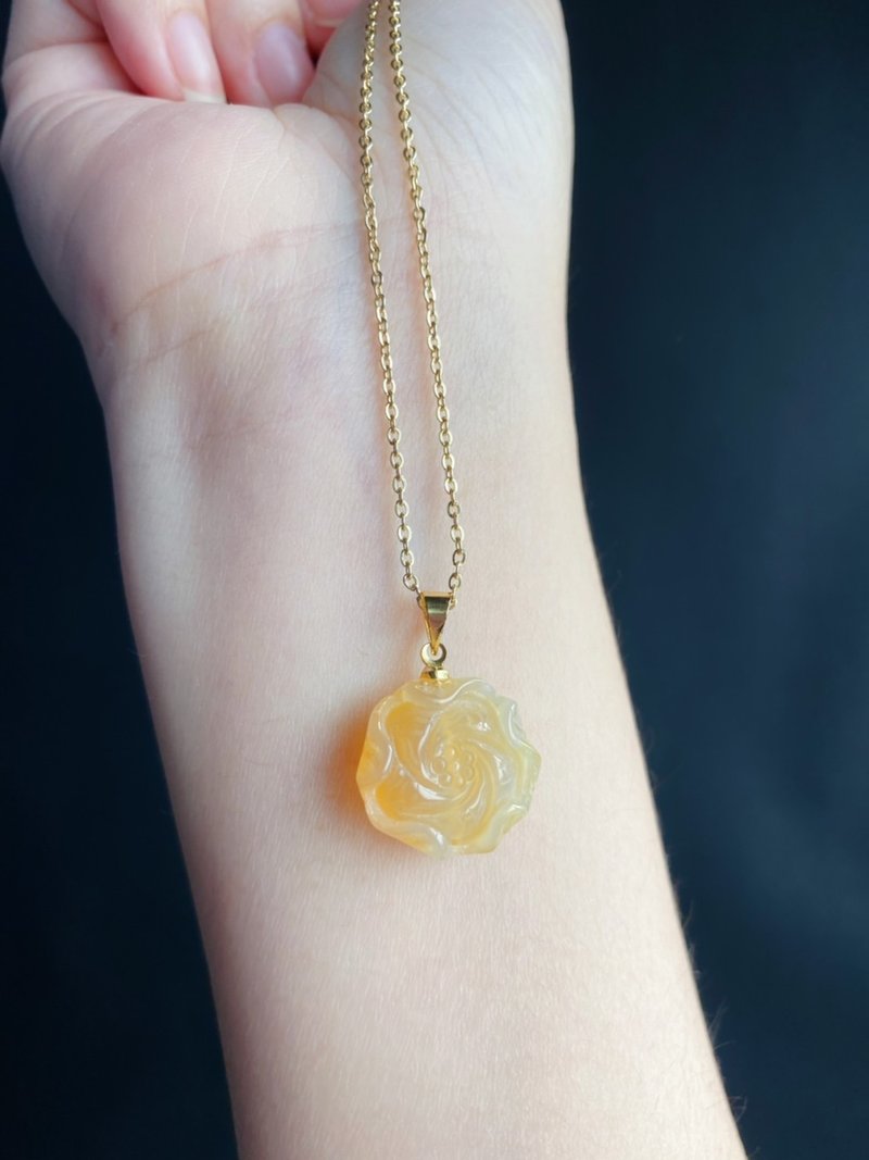 【売れ筋】燕元華 ペンダント ネックレス ギフト 安定 お守り 緊張を和らげる 母の日 独立記念日 - ブレスレット - クリスタル イエロー