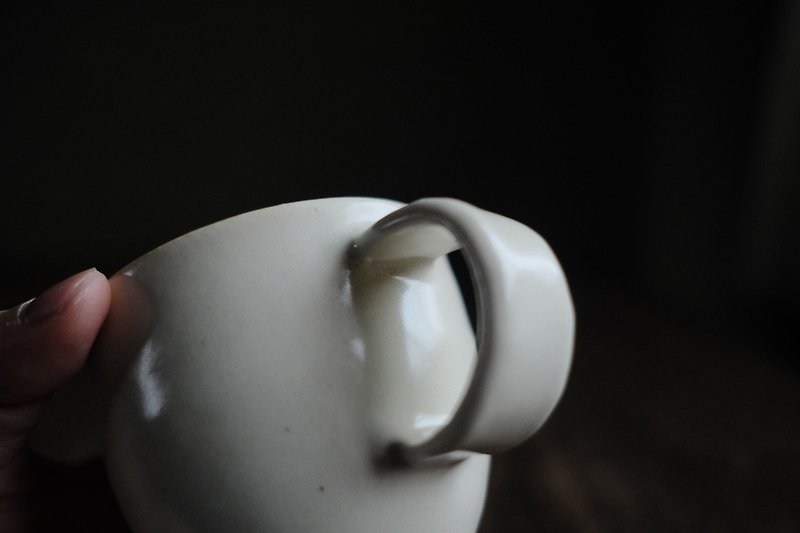 コージー・カップ - グラス・コップ - 陶器 ホワイト