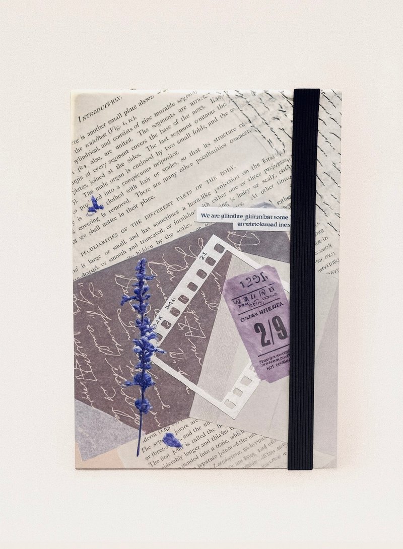 A6手縫筆記本 手工書 2026手帳  手縫書 線裝書 - 筆記簿/手帳 - 紙 