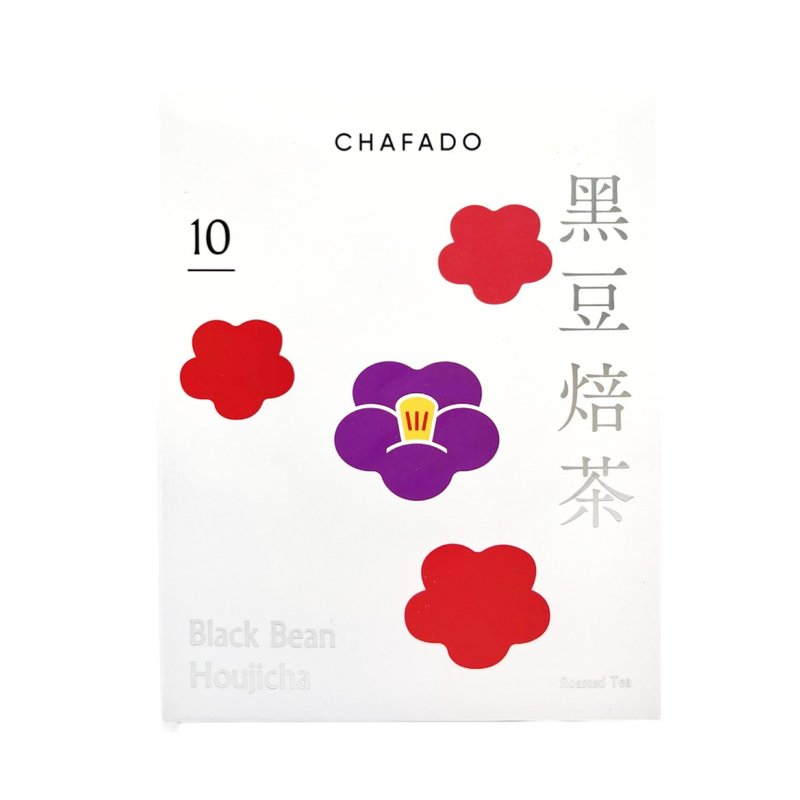 CHAFADO 10 Black Bean Houjicha Tea Bag - Tea - Paper 