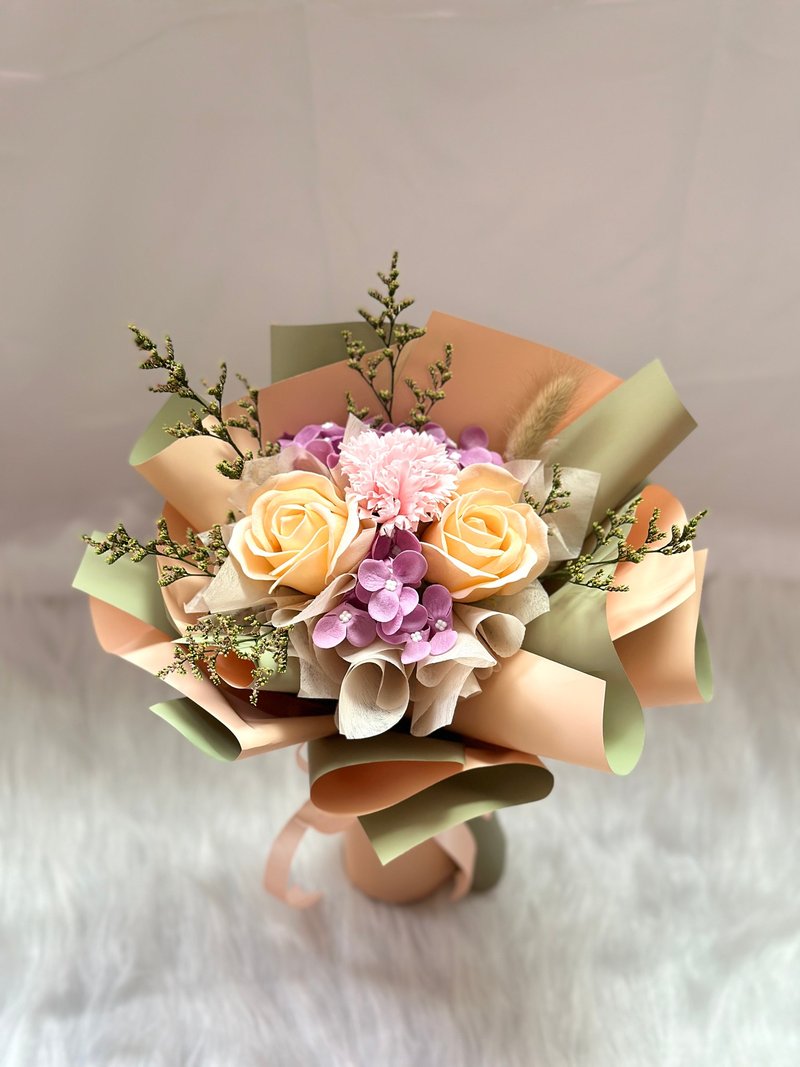 【WS │Bouquet】Valentine's Day bouquet Graduation bouquet Christmas Wedding bouquet can be customized for Chinese Valentine's Day - ช่อดอกไม้แห้ง - พืช/ดอกไม้ 