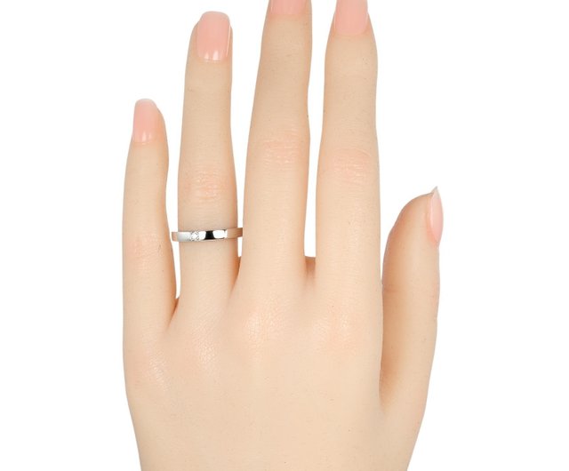 BVLGARI #51 マリー ミー1Pダイヤリング Pt950 プラチナ BVLGARI #51 マリー ミー1Pダイヤリング Pt950 プラチナ