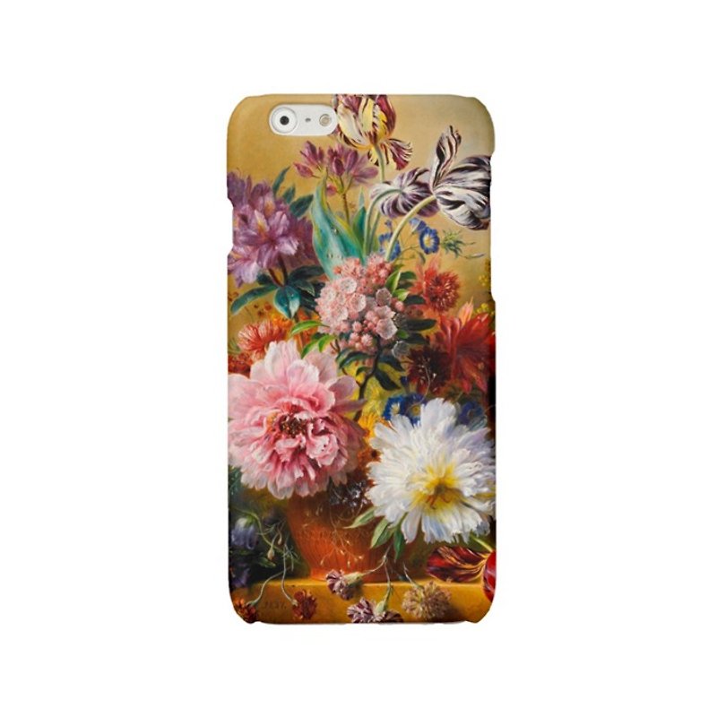 塑膠 手機殼/手機套 - Samsung Galaxy case iPhone case Phone case flower 610