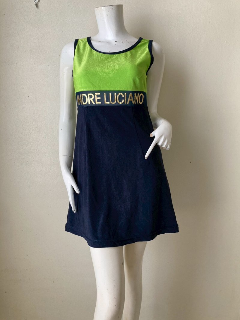 Vintage Andreluciano Mini dress Size will fit small - 洋裝/連身裙 - 聚酯纖維 