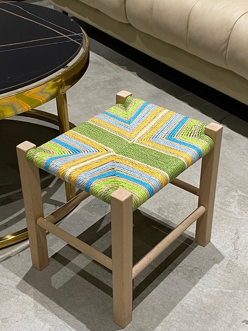 ゴッホ椅子織りコース - 編み物/羊毛フェルト/布クラフト - 木製 