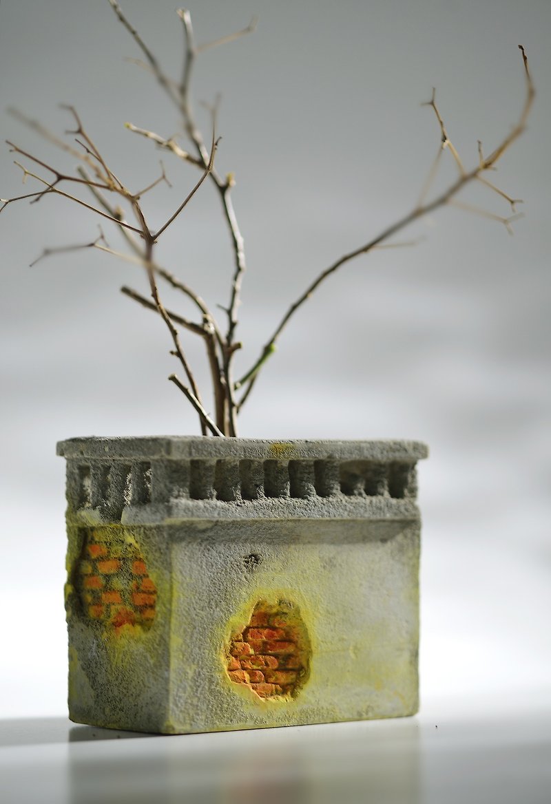 Old basin creation - Items for Display - Cement Green