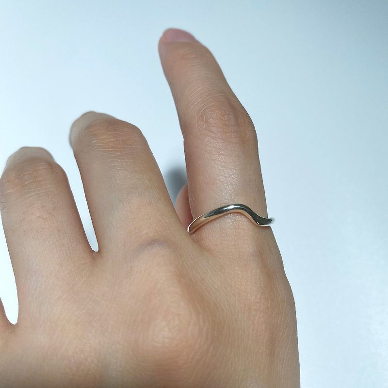 Command finger: waves: nami: silver925 - แหวนทั่วไป - โลหะ 