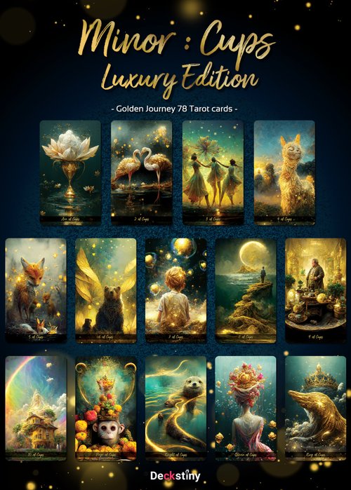 Golden Journey Tarot : Luxury Edition