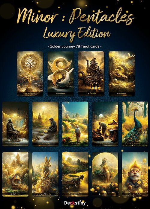 Golden Journey Tarot : Luxury Edition