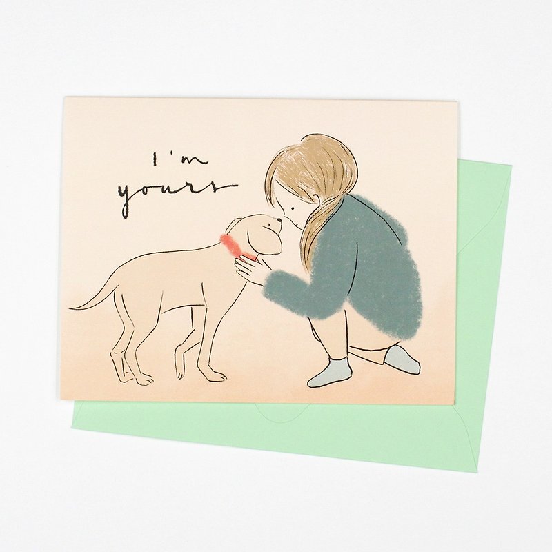 I'm Yours - Greeting Card - 心意卡/卡片 - 紙 