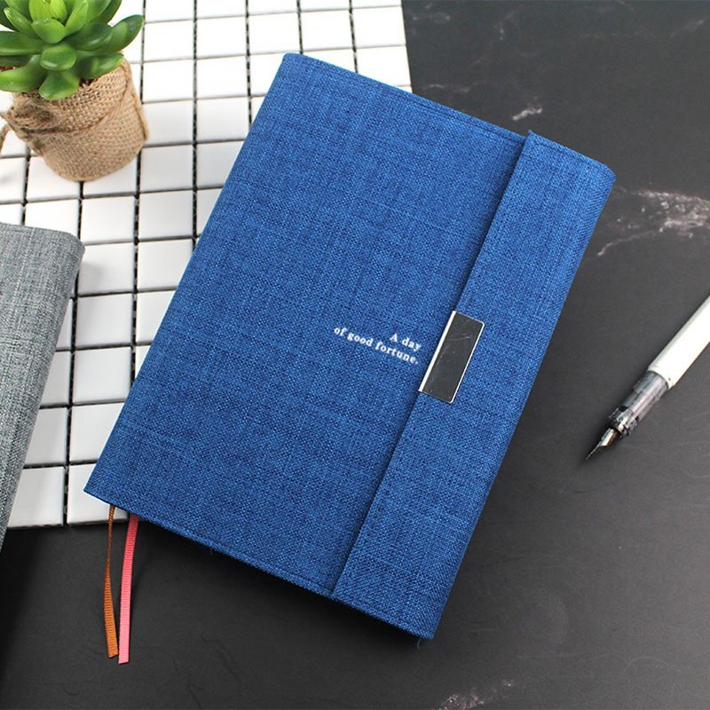 Chuyu B6/32K B6/32K Magnetic Book Cover/Snowflake Fabric/Multicolor Simple/Book Leather Pocket Book Cover - ปกหนังสือ - ผ้าฝ้าย/ผ้าลินิน หลากหลายสี