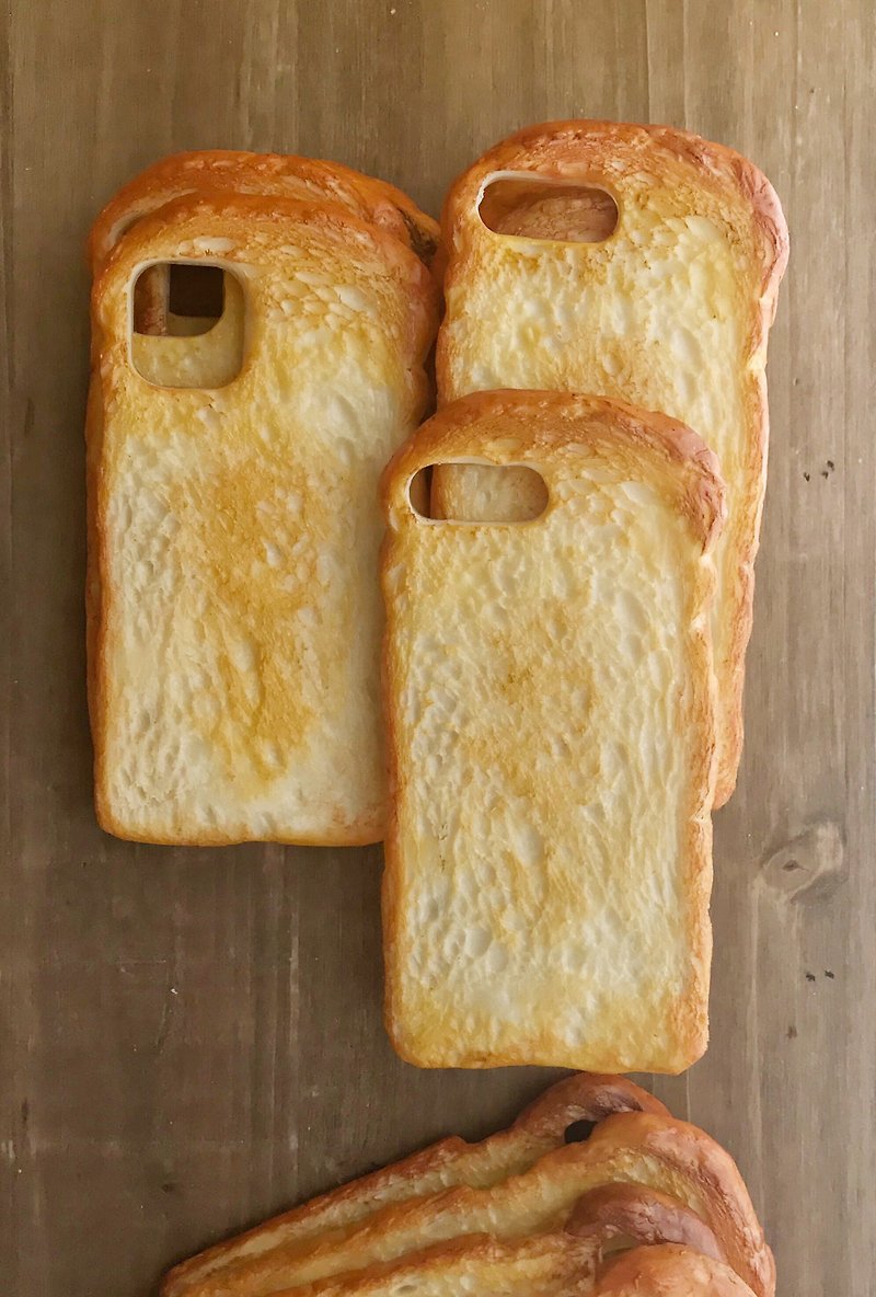 Clay Phone Cases Brown - Toast iPhone case / smartphone case