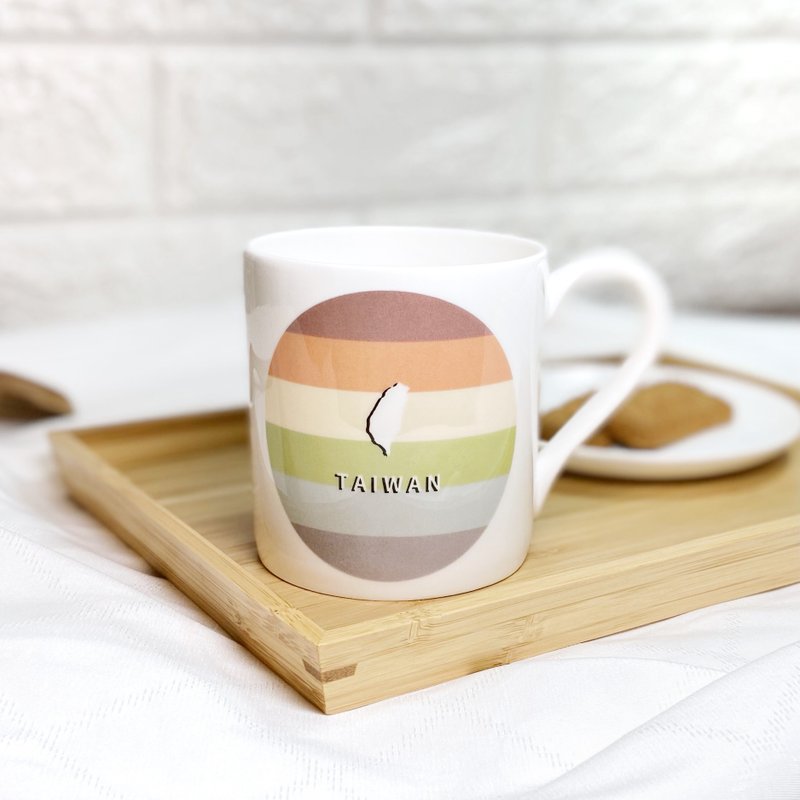 Rainbow Series-Taiwan Equal Rights Ceramic Mug/Cup - แก้วมัค/แก้วกาแฟ - เครื่องลายคราม ขาว