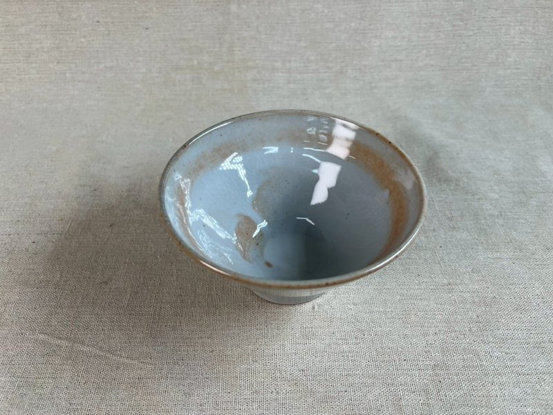 白志野陶碗-2 - 碗 - 陶 白色