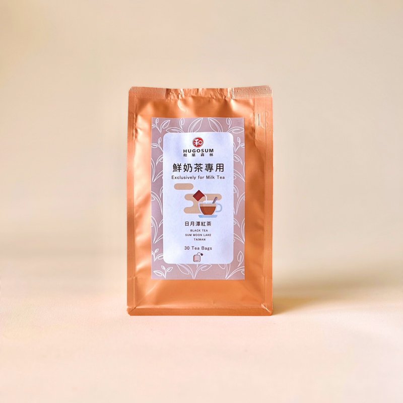 [Exclusively for fresh milk tea] Reroasted black tea bags-30 pieces - Tea - Paper Brown