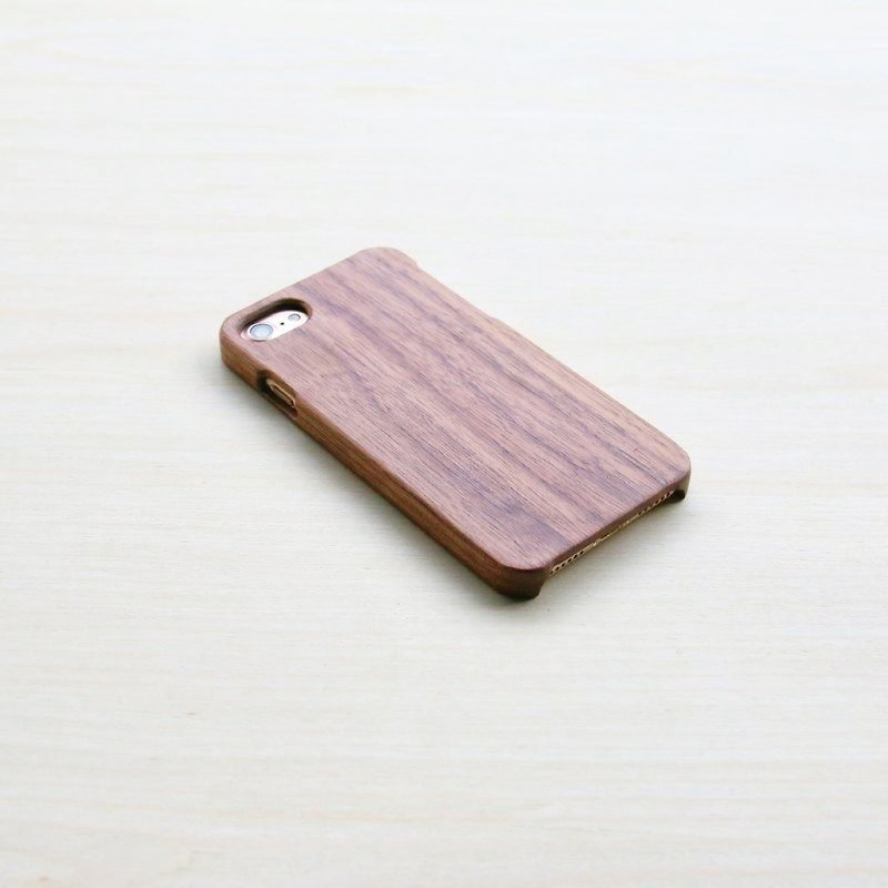 I Phone 7 solid wood phone case - Phone Cases - Wood Brown