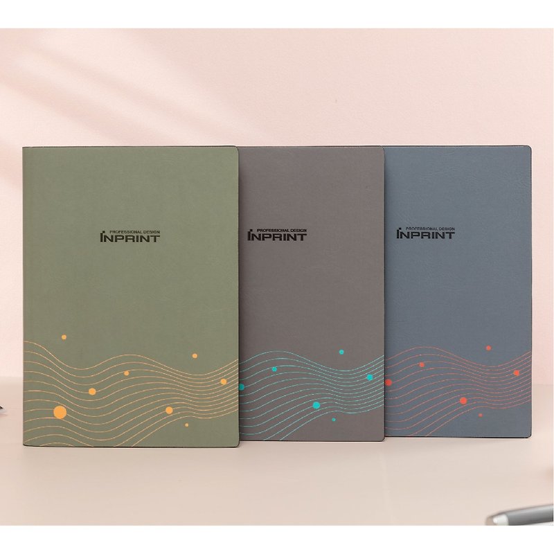 iNPRINT. 25K hardcover journal IP-2166-25. 3 colors - Notebooks & Journals - Faux Leather Multicolor