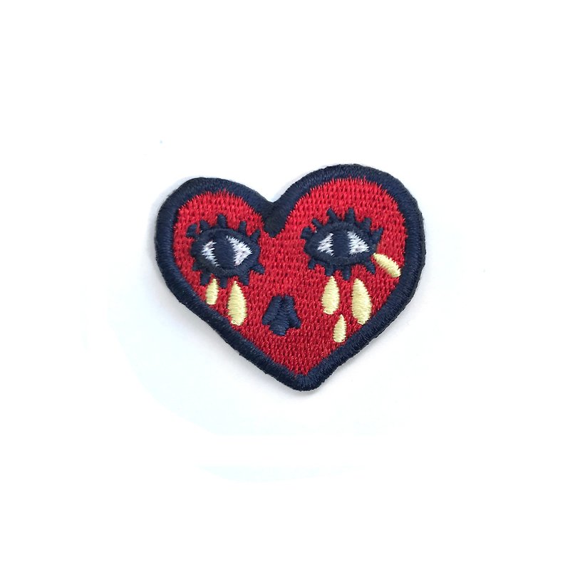 Open eyes sad story - Badges & Pins - Thread Red