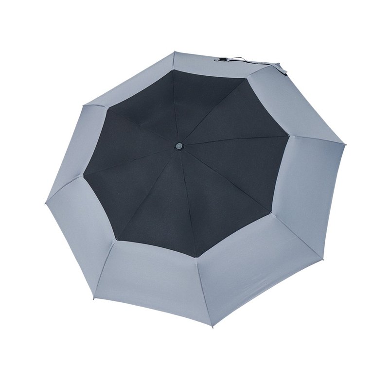 嘉雲製傘 JIAYUN - 23吋抗風三折傘 - 雨傘/雨衣 - 其他材質 黑色