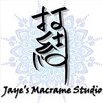 打結。Jaye's Macrame Studio