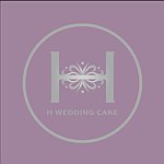 H wedding cake