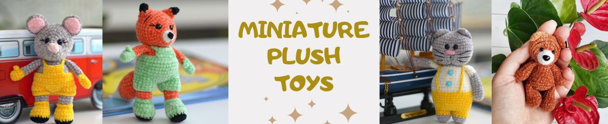  Designer Brands - Miniature plush toys