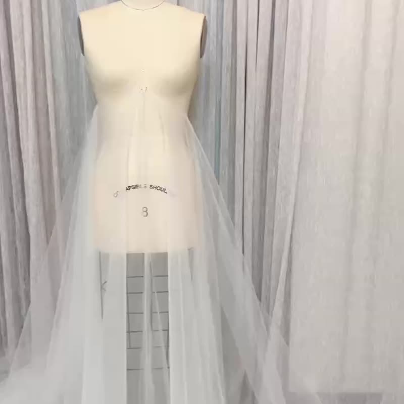 透膚香檳米孕婦禮服 - 禮服/小禮服 - 其他材質 白色