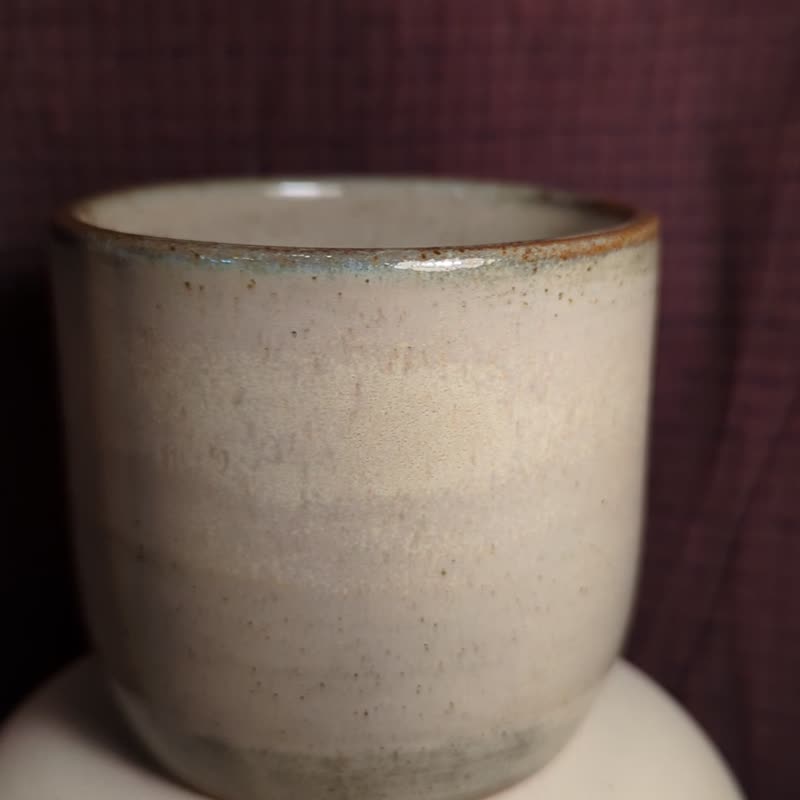 Handmade pottery coffee cups, tea cups, mugs - Mugs - Pottery White