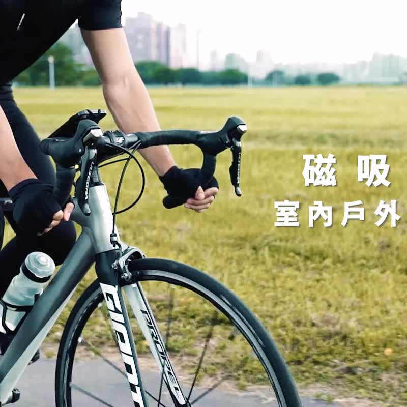Bone 蹦克 磁吸單車手機綁 手機架 手機座 腳踏車自行車手機架 - 腳踏車/滑板/周邊 - 矽膠 黑色