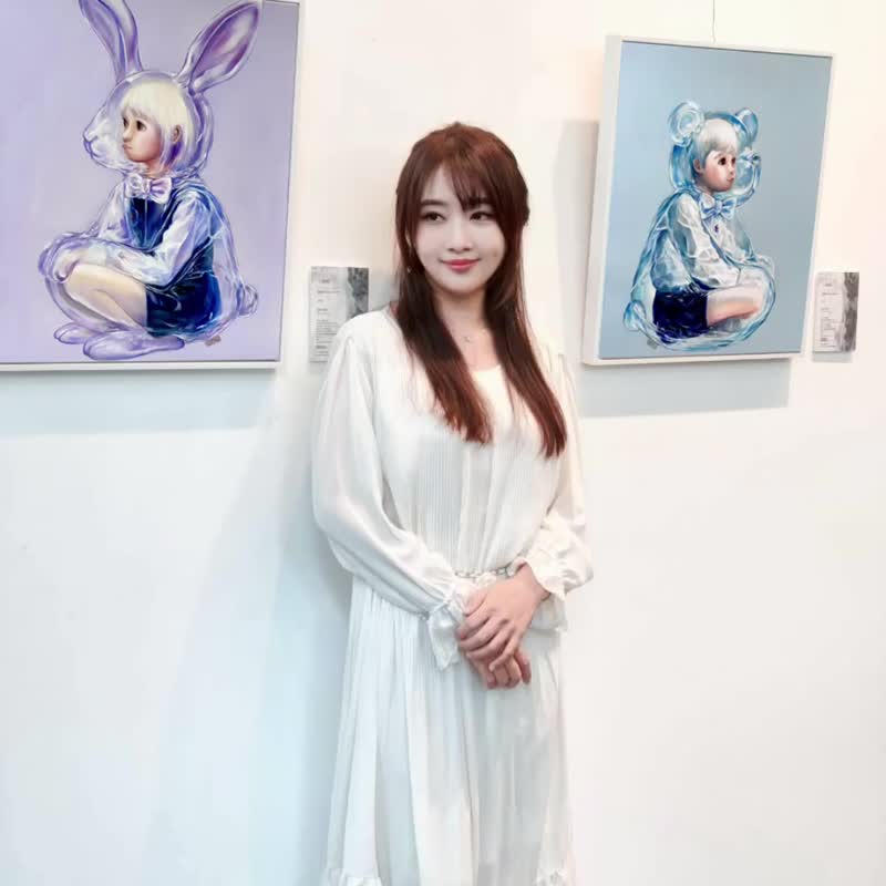 Mimicked Freedom – Rascal into Bear - โปสเตอร์ - สี สีน้ำเงิน