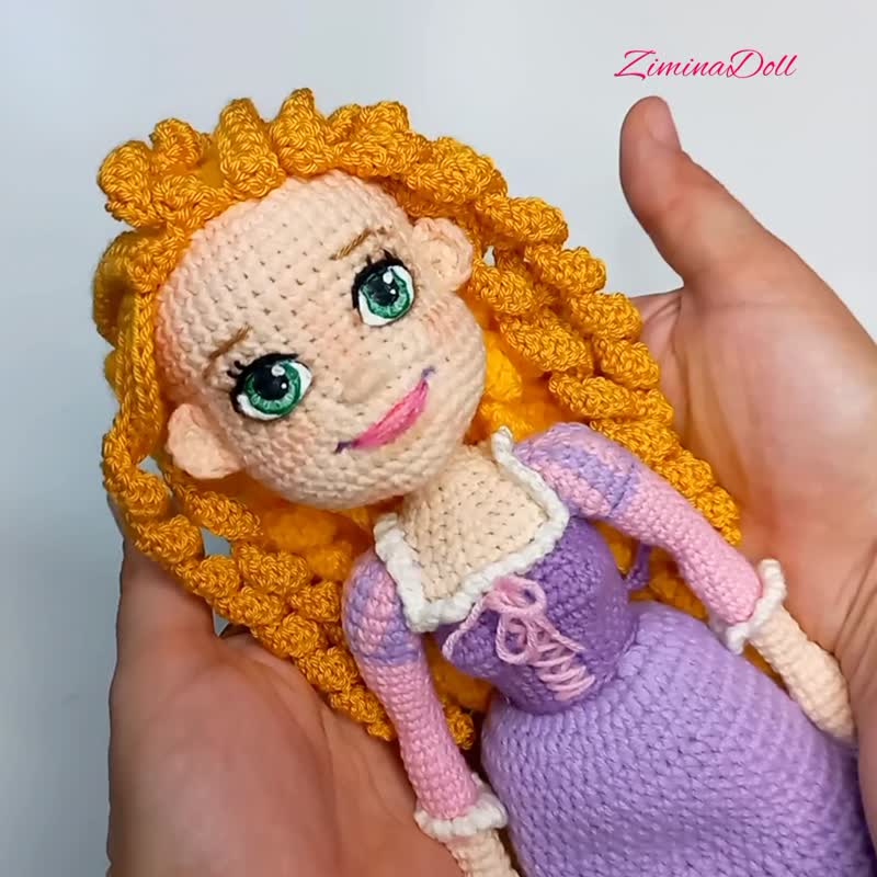 デジタル】かぎ針編みの人形のパターン PDF (英語) あみぐるみの妖精