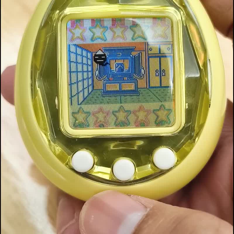 [Tamagotchi] 90% new Tamagotchi iD Linen Yellow Version 2009 Edition - แกดเจ็ต - พลาสติก สีเหลือง