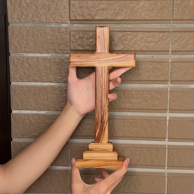 Wooden Handmade Cross with String (Made in Armenia)