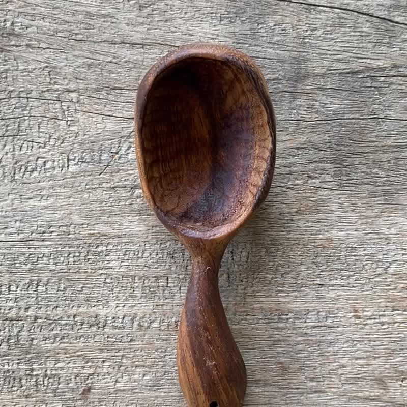 Multipurpose Wooden Coffee Scoop Wooden Tea Coffee Scoop - Cutlery & Flatware - Wood Brown