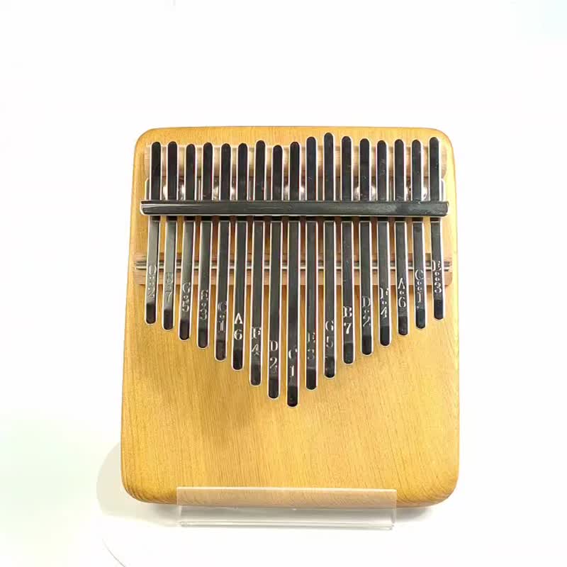 台灣肖楠拇指琴/17音拇指琴/KALIMBA - 吉他/樂器 - 木頭 咖啡色